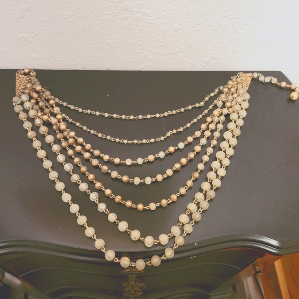 Vintage bead necklace